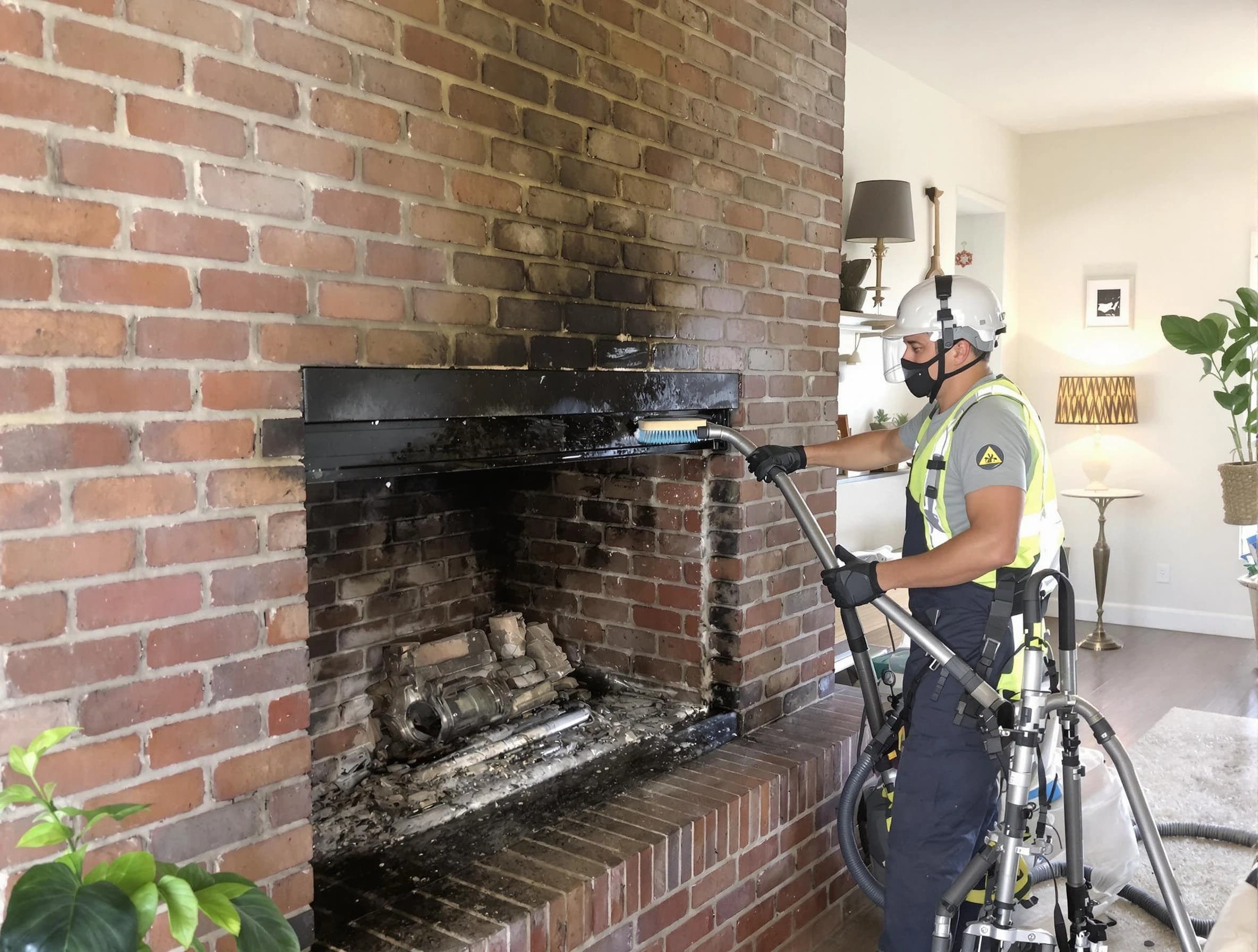 South Strabane Chimney Sweep providing fireplace cleaning services in South Strabane, PA