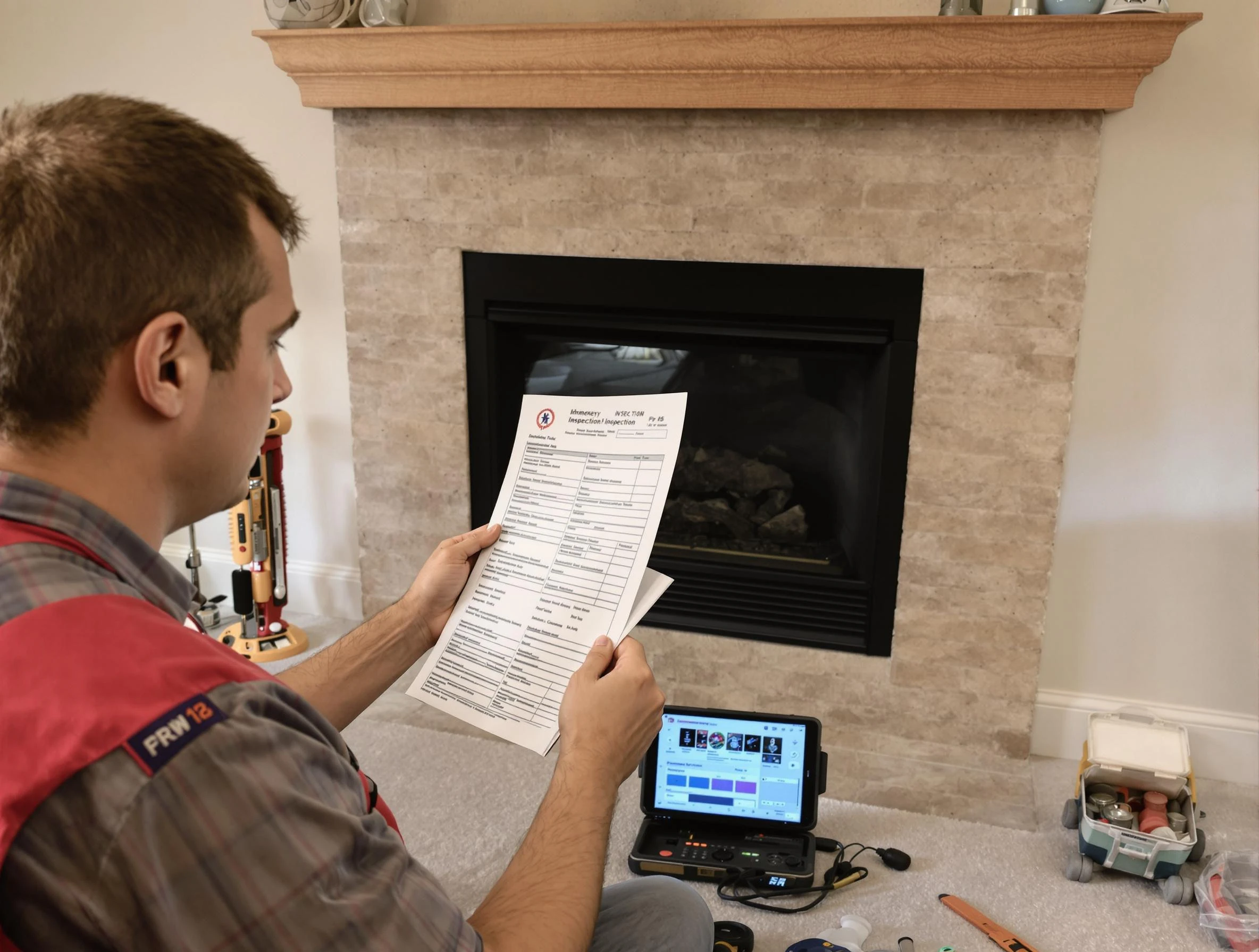 Thorough chimney inspection by South Strabane Chimney Sweep in South Strabane, PA